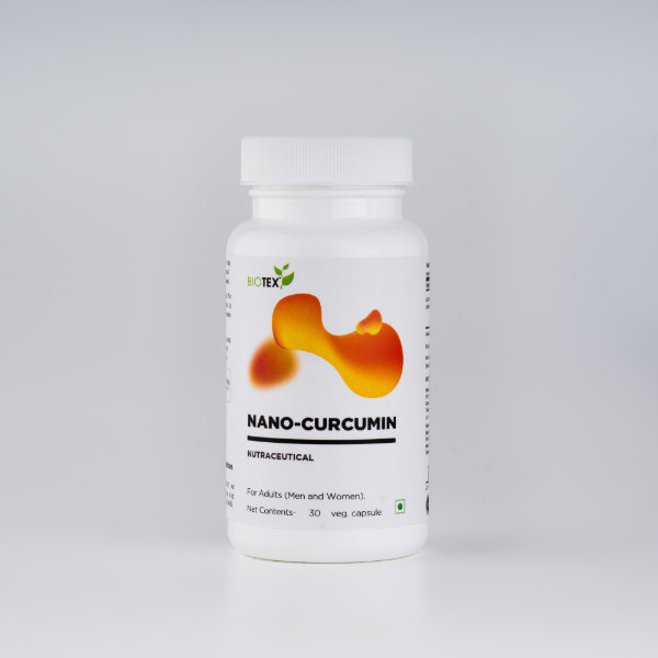 An image of Biotex's Nanocurcumin Capsules